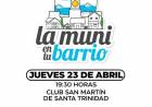 ¡Vuelve "La Muni en tu Barrio"! 