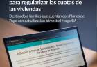 Plan de saneamiento: lanzan una adhesión voluntaria para regularizar las cuotas de las viviendas