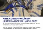 Charla sobre los grandes artistas, obras y movimientos que marcaron el arte