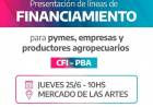 Nuevas líneas de crédito para pymes, empresas y productores agropecuarios