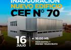 ¡Una obra histórica para Coronel Suárez! Inauguración del nuevo edificio del CEF N° 70