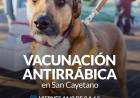 Campaña de Vacunación Antirrábica en Barrio San Cayetano