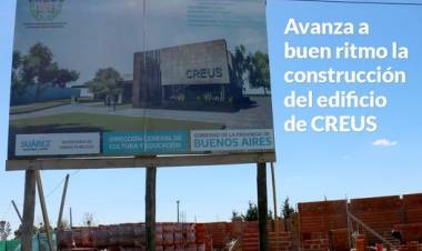 Avanza a buen ritmo la construcción del edificio de CREUS