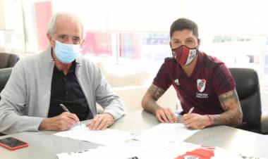 Alegría en River: Enzo Pérez hasta 2023