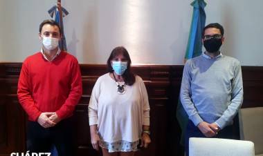 Reunión con la Ministra de Gobierno Teresa García