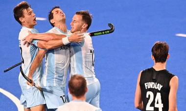 Los Leones golearon a Nueva Zelanda y avanzaron a cuartos de final en Tokio