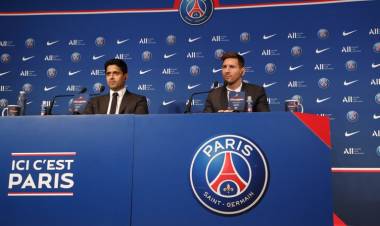 Lionel Messi fue presentado en el PSG: “Mi sueño es volver a levantar otra Champions League”