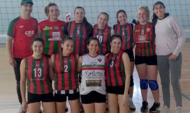 Juegos BA: Los seleccionados locales de Vóley Sub 15 y 18 pasaron a la semifinal provincial de los Juegos BA⠀