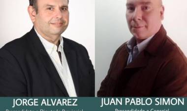 Pasó por nuestros estudios Juan Pablo Simon: el candidato a primer Concejal para el Concejo Deliberante local por ''Vamos con Vos''