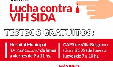 Semana de concientización sobre la Lucha contra el VIH SIDA