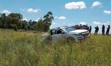 Accidente a metros del cruce entre Laprida y La Madrid