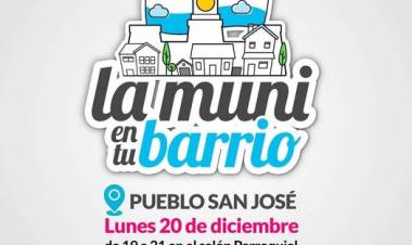 El programa “La Muni en tu Barrio” llega a San José