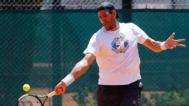 El regreso a las canchas de Del Potro podría suceder pronto y en un lugar muy especial