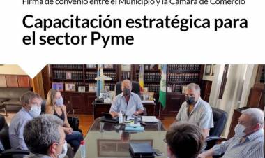 Firma de convenio entre el Municipio y la Cámara de Comercio: Capacitación estratégica para el sector Pyme 