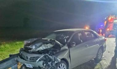 ACCIDENTE FATAL EN RUTA 33: FALLECIÓ UNA MUJER DE 29 AÑOS DE TRENQUE LAUQUEN