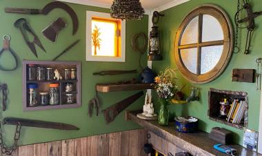 Un viajero creó una biblioteca en el lugar más inhóspito de Tierra del Fuego