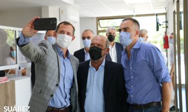 Recorrida del Presidente y CEO de Smurfit Kappa Argentina y Chile y el Intendente Moccero