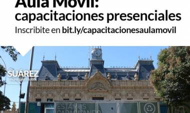 Aula Móvil: capacitaciones presenciales en el Aula Taller Móvil