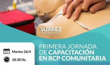 Primera jornada de capacitación en RCP comunitaria
