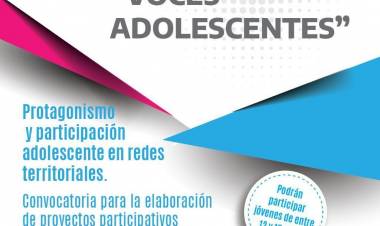 Convocatoria a la juventud para elaborar proyectos sociocomunitarios en redes territoriales