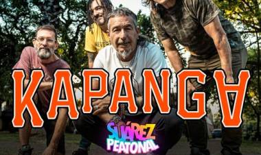 El 6 de Agosto, llega Kapanga para festejar el aniversario con todos los suarenses