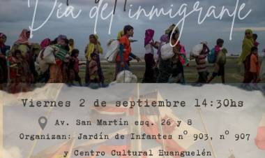 Día del Inmigrante en Huanguelén