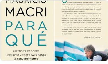“Para qué”, el nuevo libro de Mauricio Macri