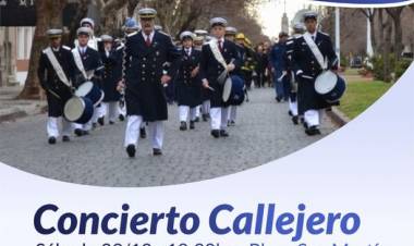 62° Aniversario de Banda Municipal de Música “Bartolomé Meier”: Concierto Callejero