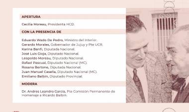 A 50 años del histórico abrazo Perón-Balbín se realizará un conversatorio. 