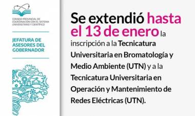 Estudiá en Coronel Suárez 