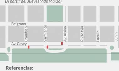Suarez Peatonal: corte de calles