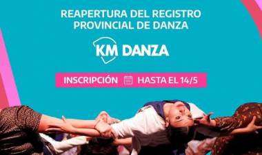 Danza escénica bonaerense reabre las inscripciones al Registro Provincial de Danza “Festival KM Danza” 