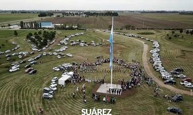 El pueblo Malvinero de Coronel Suárez se sumó al reconocimiento de los héroes de la Gesta del Atlántico Sur