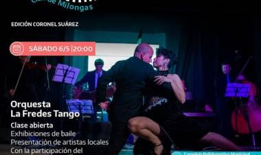 LA TANGUERÍA LLEGA A SUÁREZ