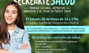 Jornada cultural, deportiva, ambiental y de salud en Puente Chico