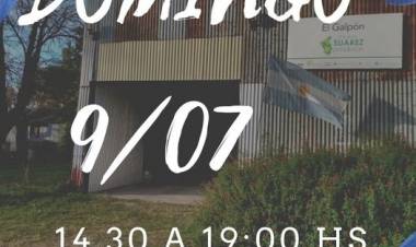 Este domingo te invitamos a celebrar nuestra fecha patria!!!