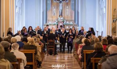 Deslumbrante encuentro coral en la Parroquia “Nuestra Señora del Carmen”