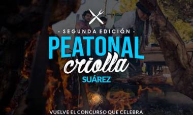 Se viene la 2° Peatonal Criolla en Suárez