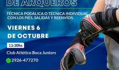 Segunda Capacitación de Arqueros en Boca Juniors