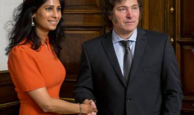 Javier Milei recibió a la número dos del FMI
