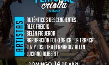 Más de 20 instituciones serán parte de la 3° edición de la Peatonal Criolla