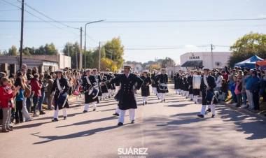 Villa Belgrano: un desfile con fervor patriótico
