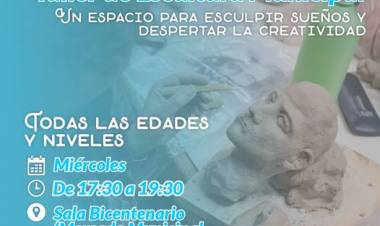 Taller de Escultura Municipal: Un espacio para esculpir sueños y despertar la creatividad