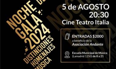Noche de Gala 2024: están a la venta las entradas en la Escuela Municipal de Música