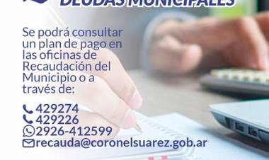 ATENCIÓN VECINO: rgularización de deudas municipales