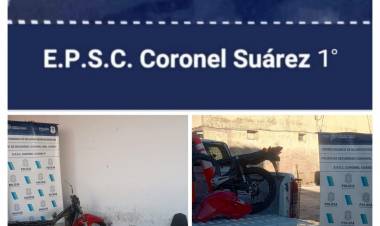 PARTE POLICIAL: ALLANAMIENTOS POR HURTO DE MOTOVEHICULO