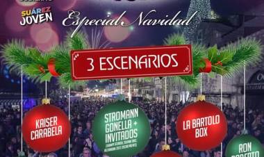 En SuárezPeatonal, la Navidad tiene su propia magia