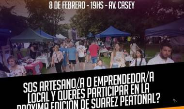 Suarez Peatonal: "Cruzando el Charco" llega a Coronel Suárez para explotar el verano en una nueva edicion