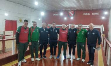 CDS festejo en el selectivo de 3ra categoria por trios 