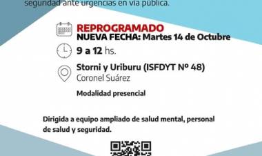 Invitación a Jornada de Salud Mental